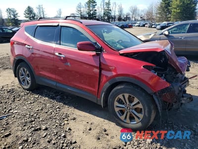 Czwarte zdjęcie samochodu z boku: 2016 HYUNDAI SANTA FE SPORT 2.4L VIN:5XYZUDLB0GG334971 - miniatura