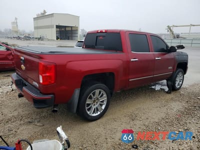 Trzecie zdjęcie samochodu z tyłu: 2018 CHEVROLET SILVERADO K1500 HIGH COUNTRY VIN:3GCUKTEC6JG211653 - miniatura