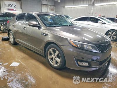 Czwarte zdjęcie samochodu z boku: 2015 KIA OPTIMA LX VIN:5XXGM4A7XFG397973 - miniatura