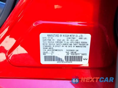 Zdjęcie 12 z 12 samochodu: 2021 INFINITI Q50 LUXE VIN:JN1EV7BP5MM700270 - miniatura