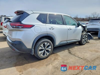 Trzecie zdjęcie samochodu z tyłu: 2022 NISSAN ROGUE SV VIN:5N1BT3BB3NC691008 - miniatura