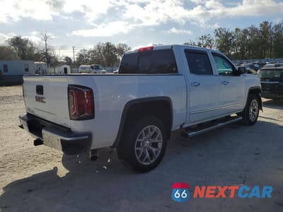 Trzecie zdjęcie samochodu z tyłu: 2018 GMC SIERRA K1500 SLT VIN:3GTU2NEC7JG614195 - miniatura