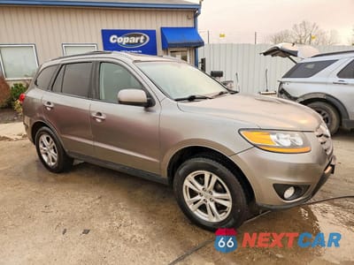 Czwarte zdjęcie samochodu z boku: 2011 HYUNDAI SANTA FE LIMITED VIN:5XYZK4AG1BG056885 - miniatura