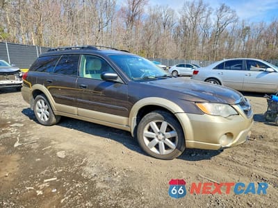 Czwarte zdjęcie samochodu z boku: 2008 SUBARU OUTBACK 2.5I VIN:4S4BP61C686323666 - miniatura
