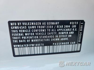Zdjęcie 13 z 14 samochodu: 2023 VOLKSWAGEN GTI SE VIN:WVW3A7CD1PW166570 - miniatura