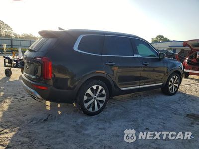 Trzecie zdjęcie samochodu z tyłu: 2022 KIA TELLURIDE S VIN:5XYP64HC4NG204790 - miniatura