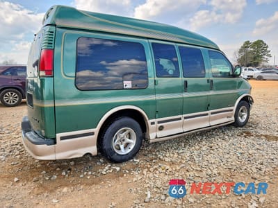 Trzecie zdjęcie samochodu z tyłu: 1999 CHEVROLET EXPRESS G1500 VIN:1GBFG15RXX1092505 - miniatura