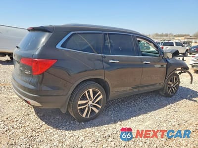Trzecie zdjęcie samochodu z tyłu: 2018 HONDA PILOT ELITE VIN:5FNYF6H07JB003229 - miniatura