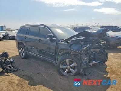 Czwarte zdjęcie samochodu z boku: 2021 JEEP GRAND CHEROKEE L LIMITED VIN:1C4RJKBG6M8173328 - miniatura