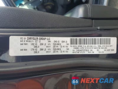 Zdjęcie 13 z 13 samochodu: 2013 DODGE DURANGO SXT VIN:1C4RDHAG7DC579918 - miniatura