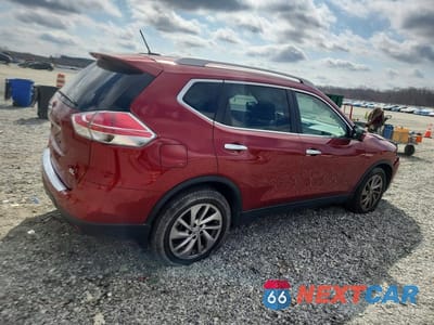 Trzecie zdjęcie samochodu z tyłu: 2015 NISSAN ROGUE S VIN:5N1AT2MT5FC765784 - miniatura