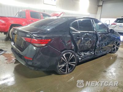 Trzecie zdjęcie samochodu z tyłu: 2020 NISSAN SENTRA SR VIN:3N1AB8DV7LY218520 - miniatura