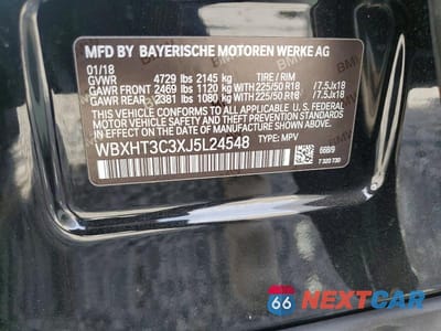 Zdjęcie 12 z 12 samochodu: 2018 BMW X1 XDRIVE28I VIN:WBXHT3C3XJ5L24548 - miniatura