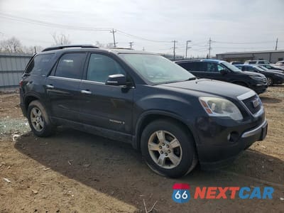 Czwarte zdjęcie samochodu z boku: 2008 GMC ACADIA SLT-1 VIN:1GKEV237X8J299115 - miniatura