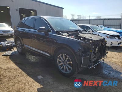 Czwarte zdjęcie samochodu z boku: 2018 AUDI Q7 PREMIUM PLUS VIN:WA1LAAF78JD039265 - miniatura