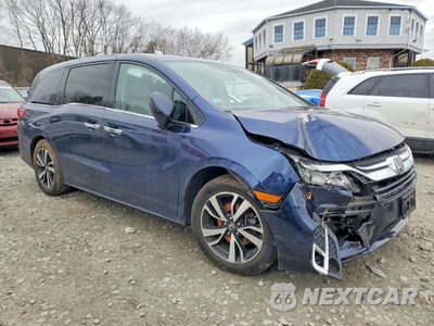 Czwarte zdjęcie samochodu z boku: 2020 HONDA ODYSSEY ELITE VIN:5FNRL6H98LB000533 - miniatura