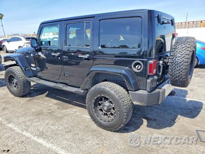 Drugie zdjęcie samochodu z przodu: 2015 JEEP WRANGLER UNLIMITED SAHARA VIN:1C4BJWEG3FL530761 - miniatura