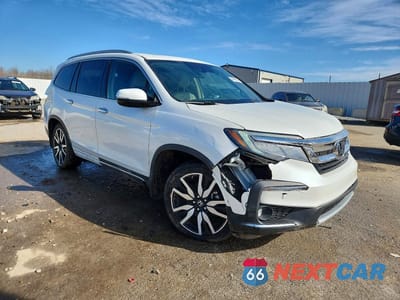 Czwarte zdjęcie samochodu z boku: 2021 HONDA PILOT ELITE VIN:5FNYF6H07MB087685 - miniatura
