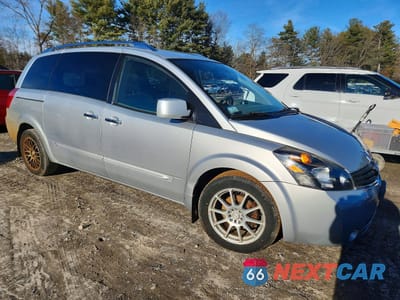 Czwarte zdjęcie samochodu z boku: 2007 NISSAN QUEST VIN:5N1BV28U77N103034 - miniatura