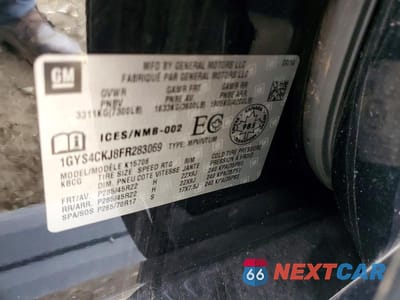 Zdjęcie 13 z 13 samochodu: 2015 CADILLAC ESCALADE PREMIUM VIN:1GYS4CKJ8FR283069 - miniatura