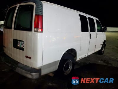 Trzecie zdjęcie samochodu z tyłu: 2000 GMC SAVANA G3500 VIN:1GTHG35R8Y1113563 - miniatura