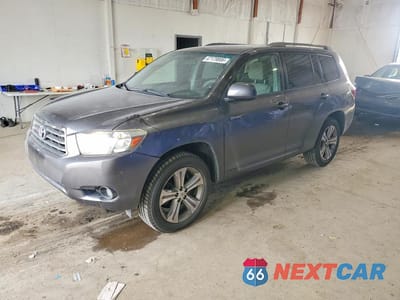 2009 TOYOTA HIGHLANDER SPORT JTEDS43A992076336 - główne zdjęcie licytacji z USA - miniatura