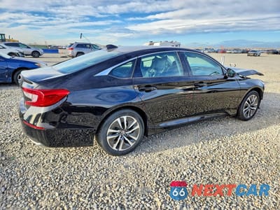 Trzecie zdjęcie samochodu z tyłu: 2022 HONDA ACCORD HYBRID VIN:1HGCV3F17NA005327 - miniatura