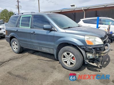 Czwarte zdjęcie samochodu z boku: 2005 HONDA PILOT EXL VIN:5FNYF18525B051810 - miniatura