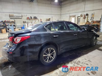 Trzecie zdjęcie samochodu z tyłu: 2015 INFINITI Q50 BASE VIN:JN1BV7AR3FM420520 - miniatura