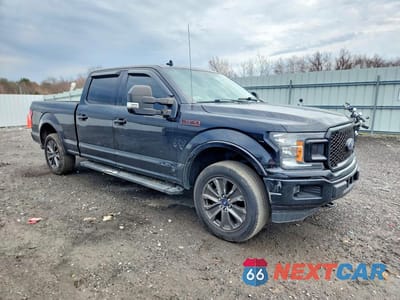 Czwarte zdjęcie samochodu z boku: 2018 FORD F150 SUPERCREW VIN:1FTFW1EG5JFA80902 - miniatura