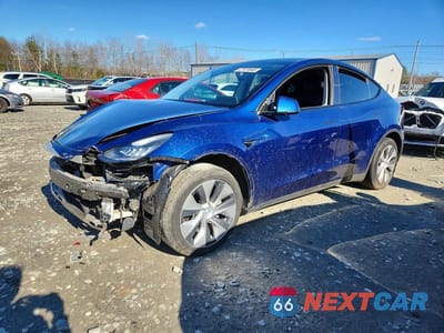 2021 TESLA MODEL Y 5YJYGDEE1MF258691 - główne zdjęcie licytacji z USA - miniatura