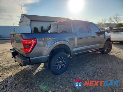 Trzecie zdjęcie samochodu z tyłu: 2023 FORD F150 SUPERCREW VIN:1FTFW1E57PFB08755 - miniatura
