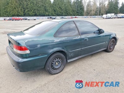 Trzecie zdjęcie samochodu z tyłu: 1999 HONDA CIVIC EX VIN:1HGEJ8140XL071437 - miniatura