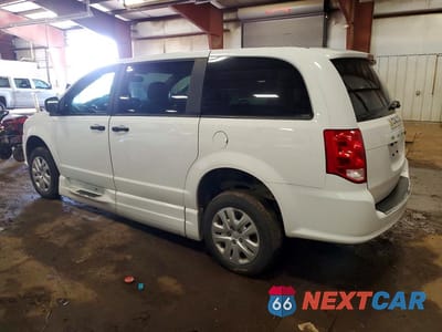 Drugie zdjęcie samochodu z przodu: 2019 DODGE GRAND CARAVAN SE BRAUN ENTERVAN VIN:2C7WDGBG7KR698989 - miniatura