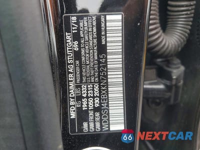 Zdjęcie 12 z 12 samochodu: 2019 MERCEDES-BENZ CLA 250 VIN:WDDSJ4EBXKN752145 - miniatura