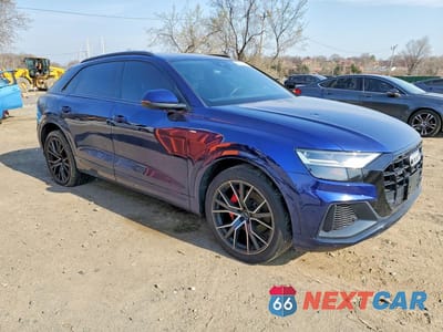 Czwarte zdjęcie samochodu z boku: 2019 AUDI Q8 PREMIUM PLUS S-LINE VIN:WA1EVAF15KD016598 - miniatura