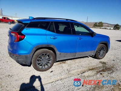 Trzecie zdjęcie samochodu z tyłu: 2024 GMC TERRAIN SLT VIN:3GKALVEGXRL256438 - miniatura