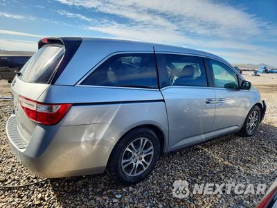 Trzecie zdjęcie samochodu z tyłu: 2013 HONDA ODYSSEY EX VIN:5FNRL5H45DB044795 - miniatura