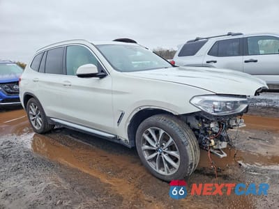 Czwarte zdjęcie samochodu z boku: 2019 BMW X3 XDRIVE30I VIN:5UXTR9C56KLP86322 - miniatura