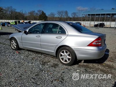 Drugie zdjęcie samochodu z przodu: 2002 MERCEDES-BENZ C 240 VIN:WDBRF61J22F283497 - miniatura