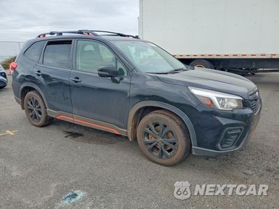 Czwarte zdjęcie samochodu z boku: 2019 SUBARU FORESTER SPORT VIN:JF2SKAPC6KH584631 - miniatura