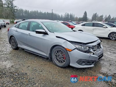 Czwarte zdjęcie samochodu z boku: 2016 HONDA CIVIC EX VIN:19XFC2F75GE249381 - miniatura