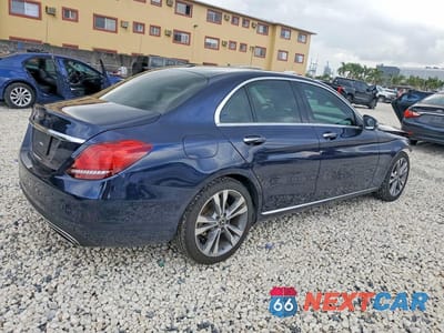 Trzecie zdjęcie samochodu z tyłu: 2019 MERCEDES-BENZ C 300 VIN:WDDWF8DB8KR481204 - miniatura