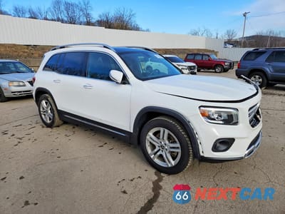 Czwarte zdjęcie samochodu z boku: 2021 MERCEDES-BENZ GLB 250 4MATIC VIN:W1N4M4HB3MW108806 - miniatura