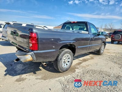 Trzecie zdjęcie samochodu z tyłu: 2005 CHEVROLET SILVERADO C1500 VIN:1GCEC14X55Z254784 - miniatura