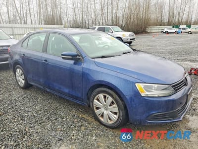 Czwarte zdjęcie samochodu z boku: 2011 VOLKSWAGEN JETTA SE VIN:3VWDZ7AJ7BM043979 - miniatura