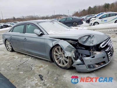 Czwarte zdjęcie samochodu z boku: 2013 AUDI A8 L VIN:WAURGAFD8DN034048 - miniatura