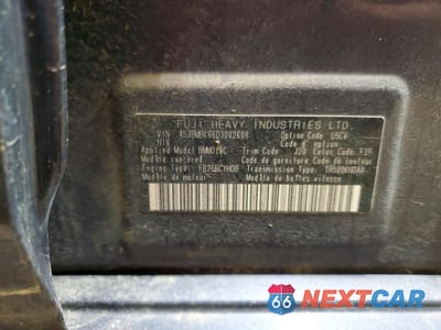 Zdjęcie 12 z 12 samochodu: 2013 SUBARU LEGACY 2.5I LIMITED VIN:4S3BMBK66D3002608 - miniatura