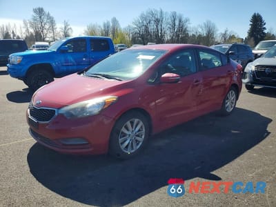 2014 KIA FORTE LX KNAFX4A6XE5218857 - główne zdjęcie licytacji z USA - miniatura