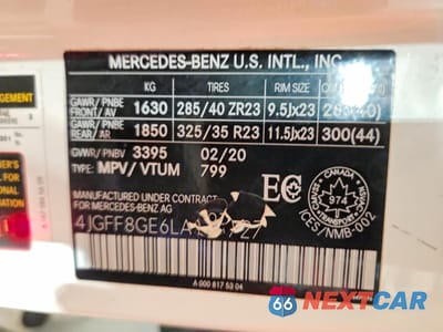 Zdjęcie 13 z 13 samochodu: 2020 MERCEDES-BENZ GLS 580 4MATIC VIN:4JGFF8GE6LA197727 - miniatura